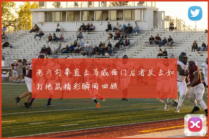 老六勾拳直击马威面门后者反击如打地鼠精彩瞬间回顾